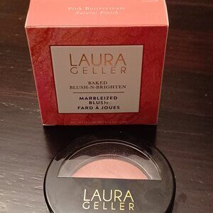 Laura Geller Baked Blush-n-Brighten Marbelized Blush - Pink Buttercream